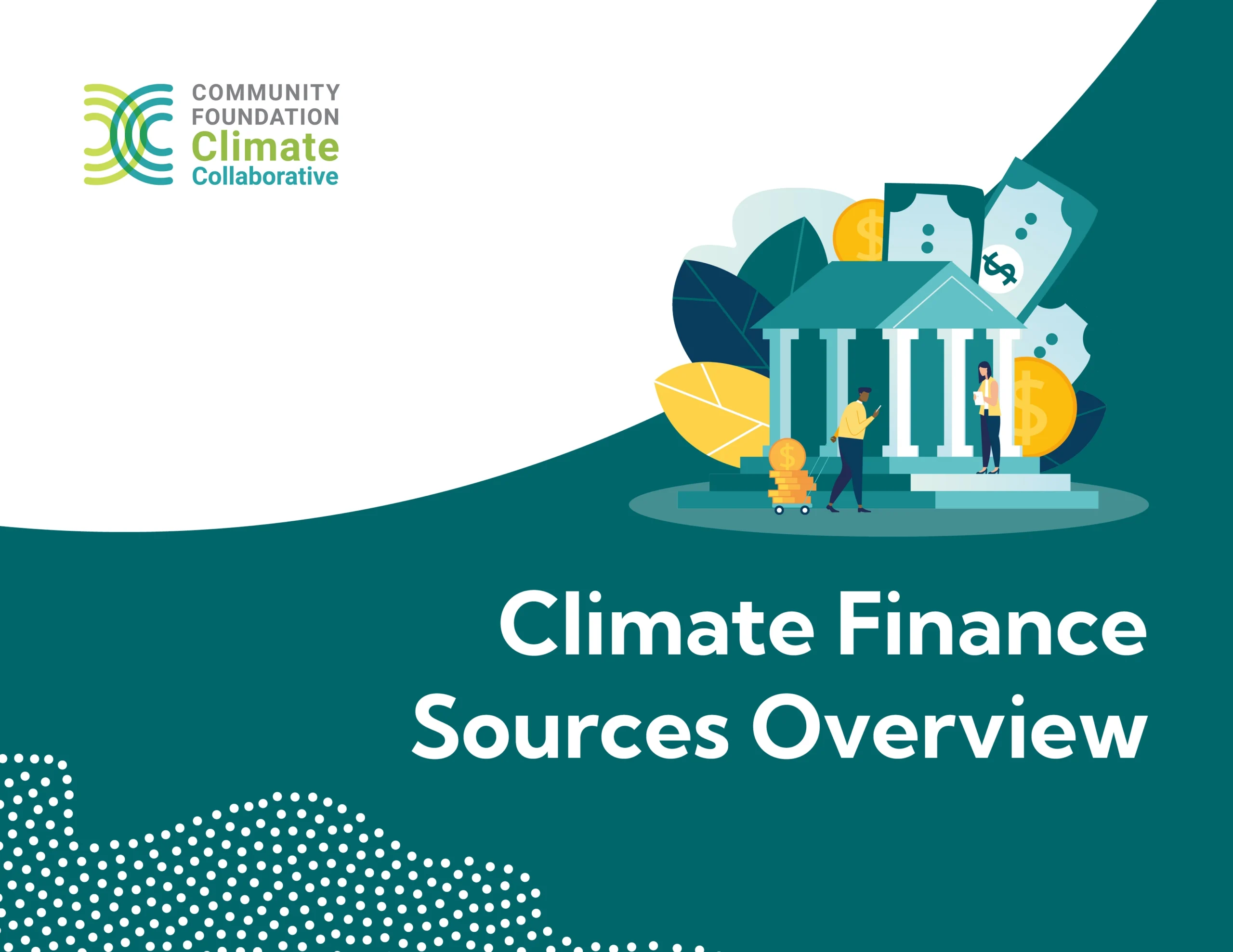 Climate Finance Sources Overview cover page